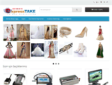 Tablet Screenshot of expresstake.com
